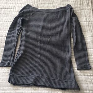 Boat neck top
